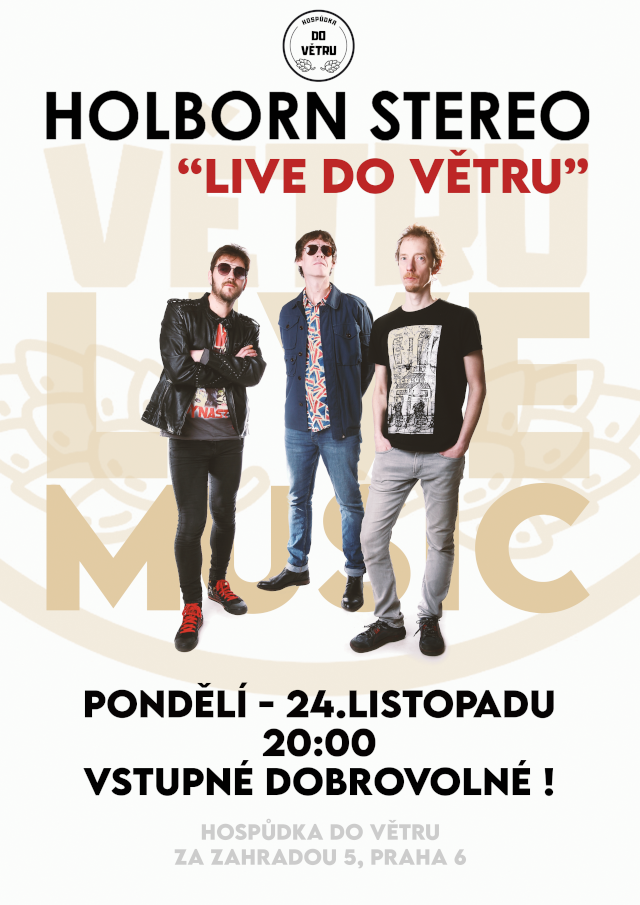 Holborn Stereo, Do Větru, Praha 6, 24 November 2025
